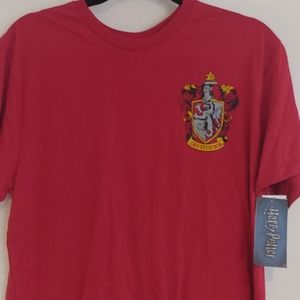 Harry Potter Gryffindor Shirt Red Tee